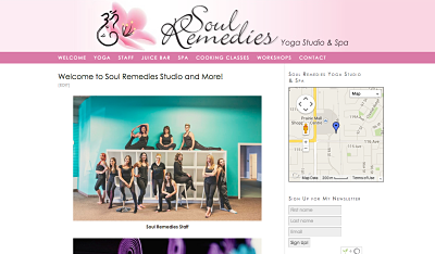 Wordpress website created for Soul Remedies by Efficient Virtual Assistant SMac To The Rescue